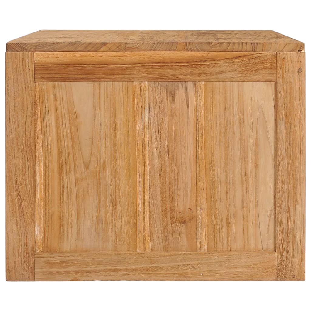 Table basse 90×50×40 cm en bois de teck massif