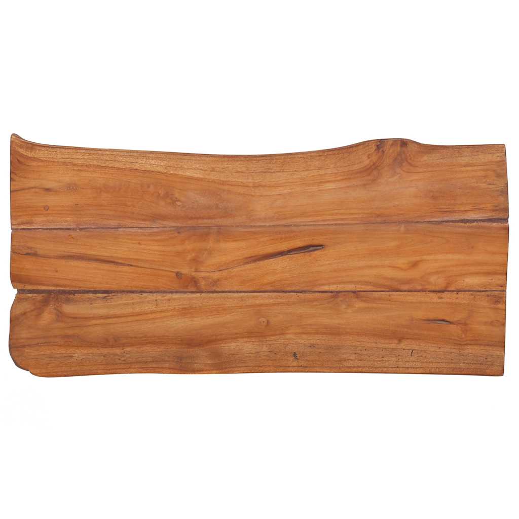 Gartenbank 80 cm Massivholz Teak
