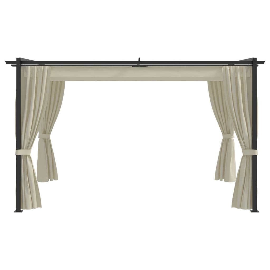 Pavillon 4 x 3 m Creme