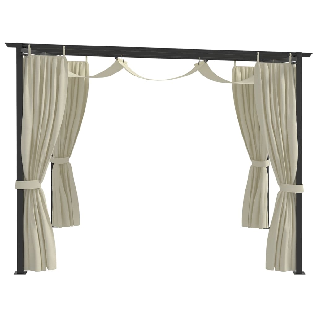 Pavillon 4 x 3 m Creme