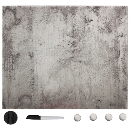 Magnettafel Wandmontage Glas 60x60 cm