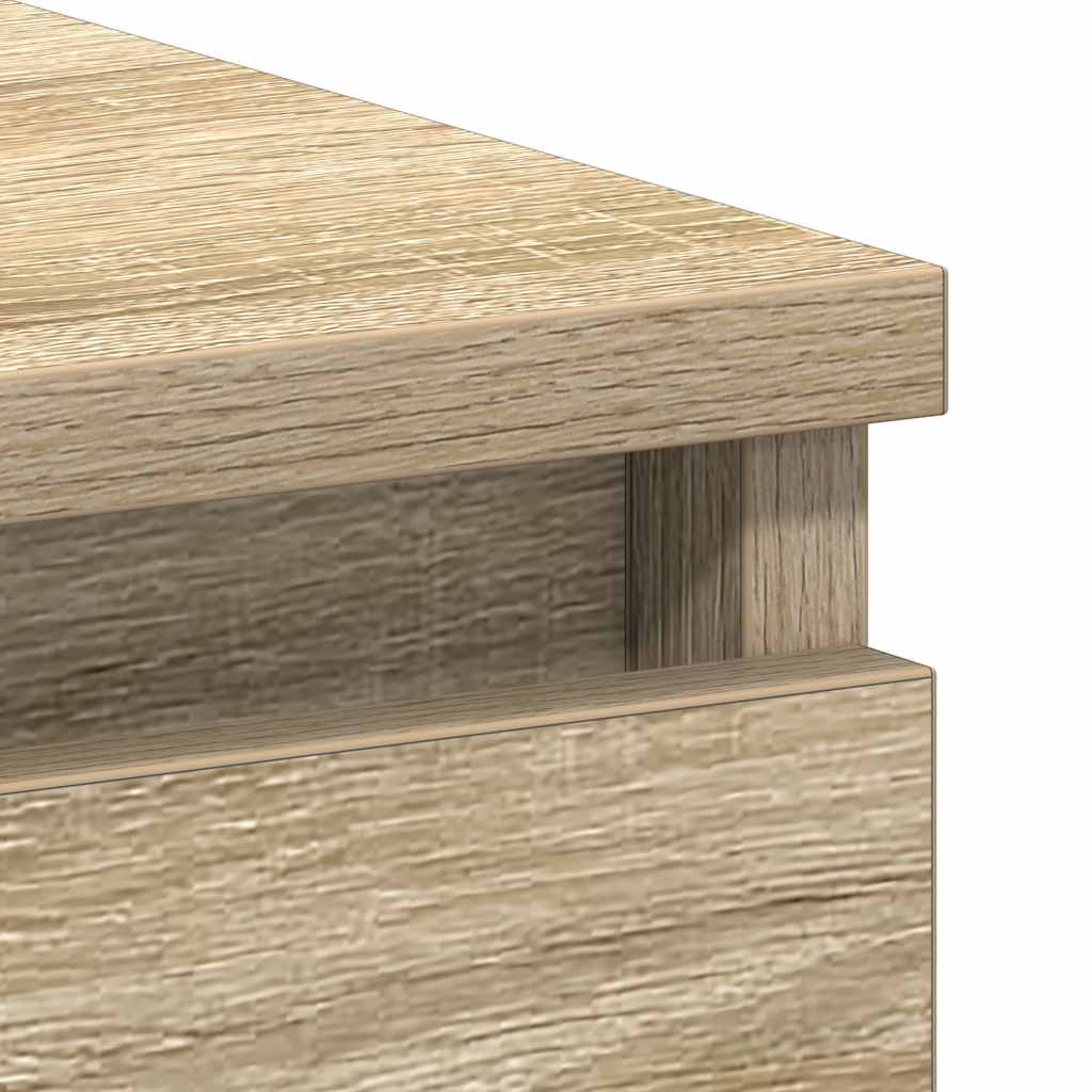 Desk Sonoma Oak 90x45x76 cm Wood Material