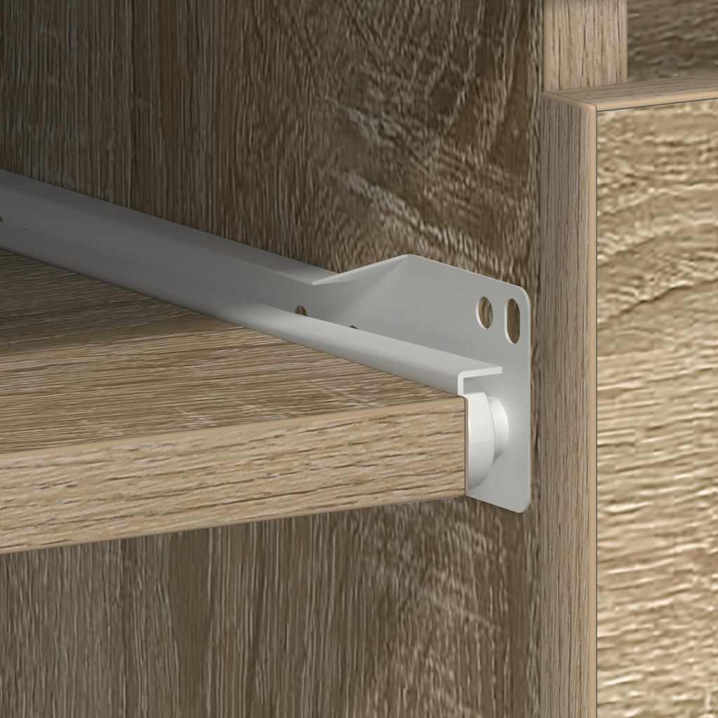 Desk Sonoma Oak 90x45x76 cm Wood Material
