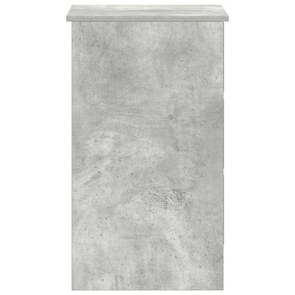 Schreibtisch Betongrau 90x45x76 cm Holzwerkstoff