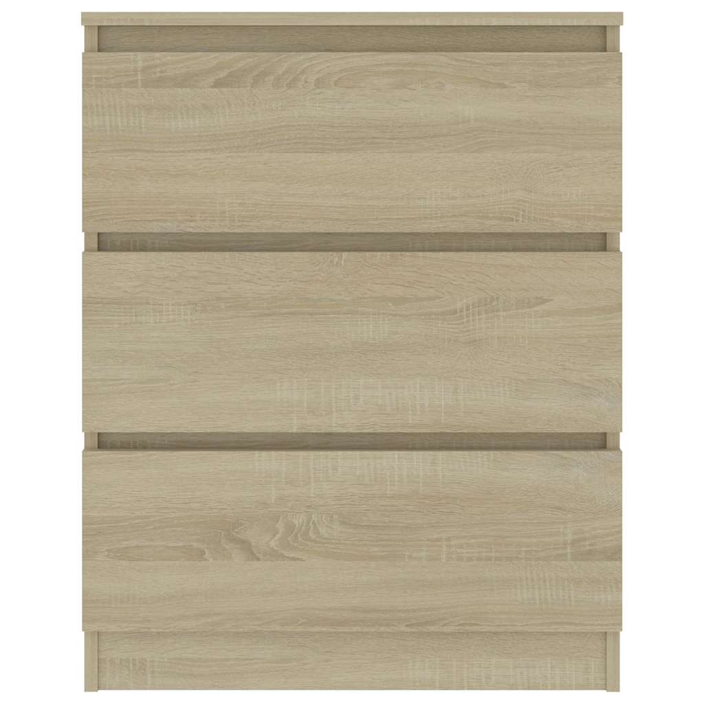 Sideboard Sonoma-Eiche 60x35x76 cm Holzwerkstoff
