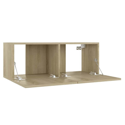 TV-Schrank Sonoma-Eiche 80x30x30 cm Holzwerkstoff