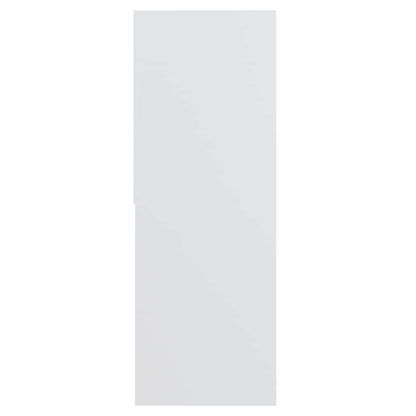 Bücherregal Weiß 67x24x161 cm Holzwerkstoff