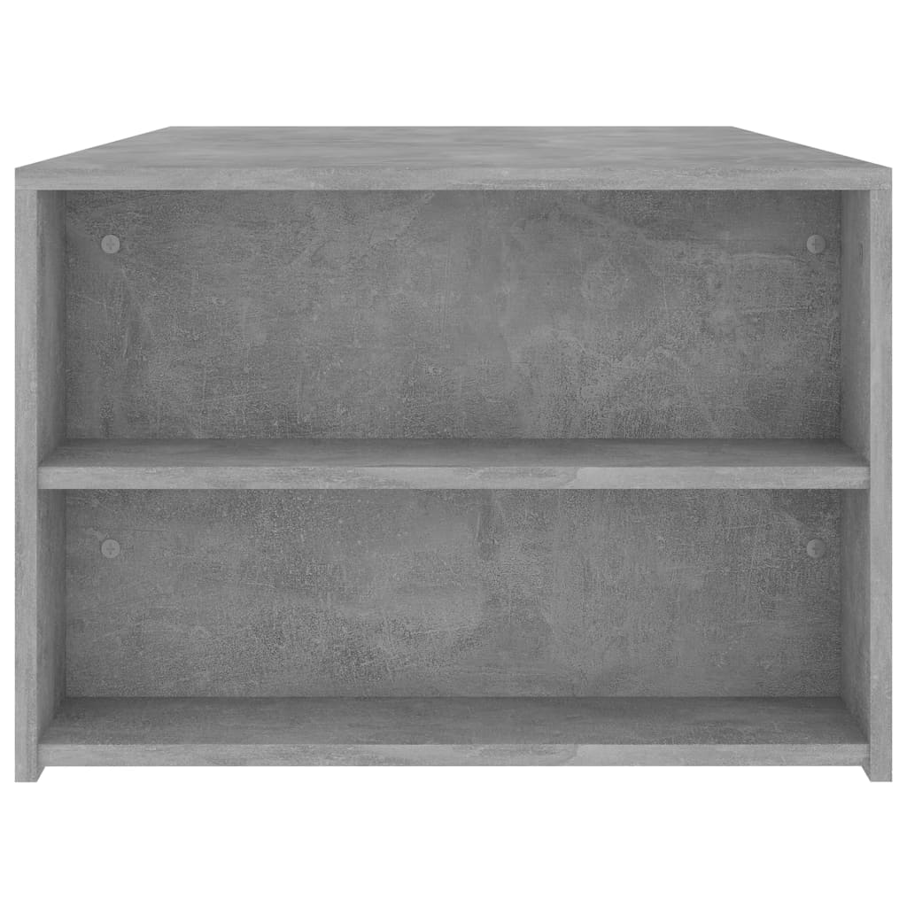Couchtisch Betongrau 100x60x42 cm Holzwerkstoff