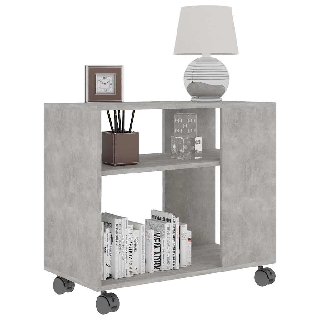 Beistelltisch Betongrau 70x35x60,5 cm Holzwerkstoff