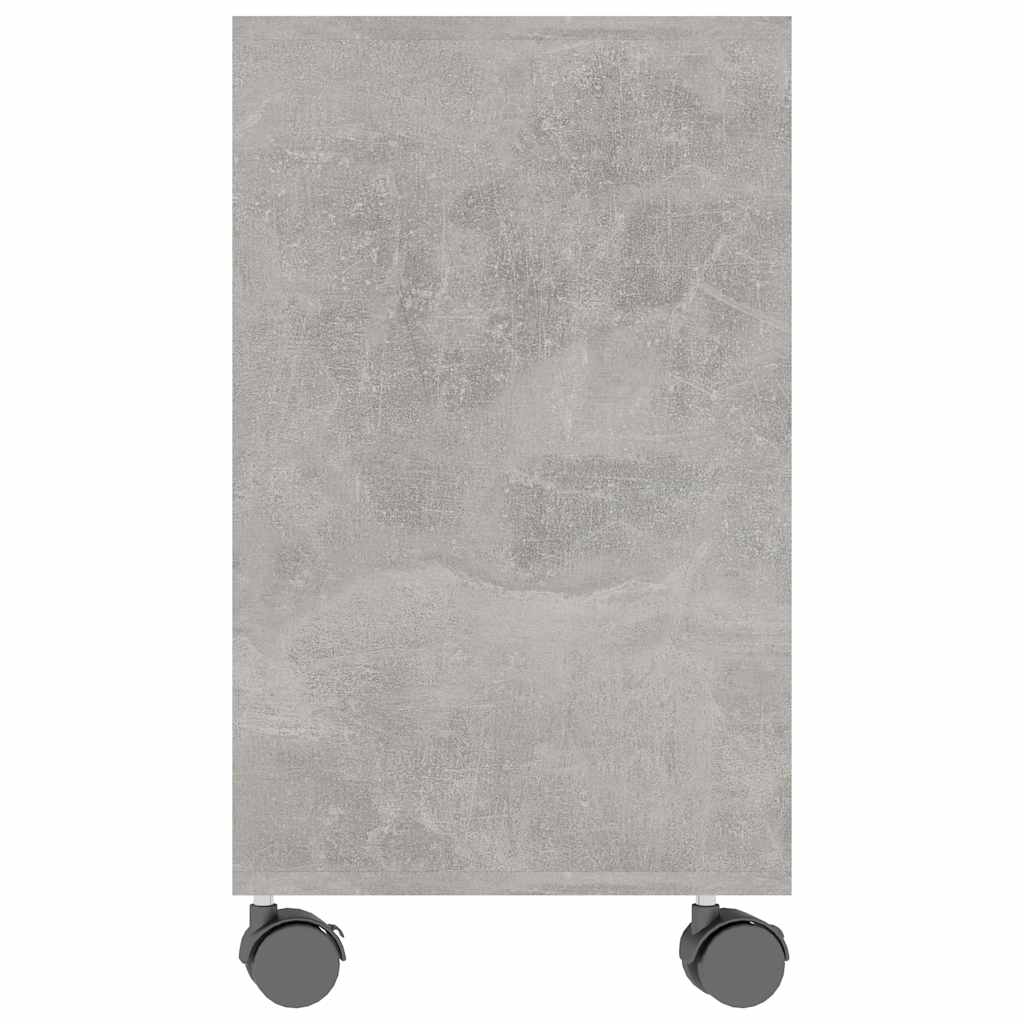Beistelltisch Betongrau 70x35x60,5 cm Holzwerkstoff
