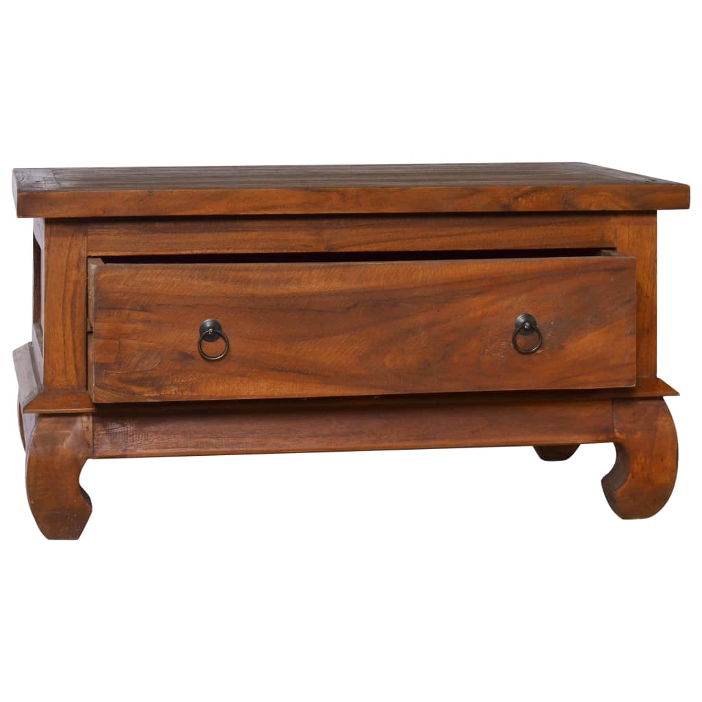 Couchtisch 80x50x40 cm Teak Massivholz