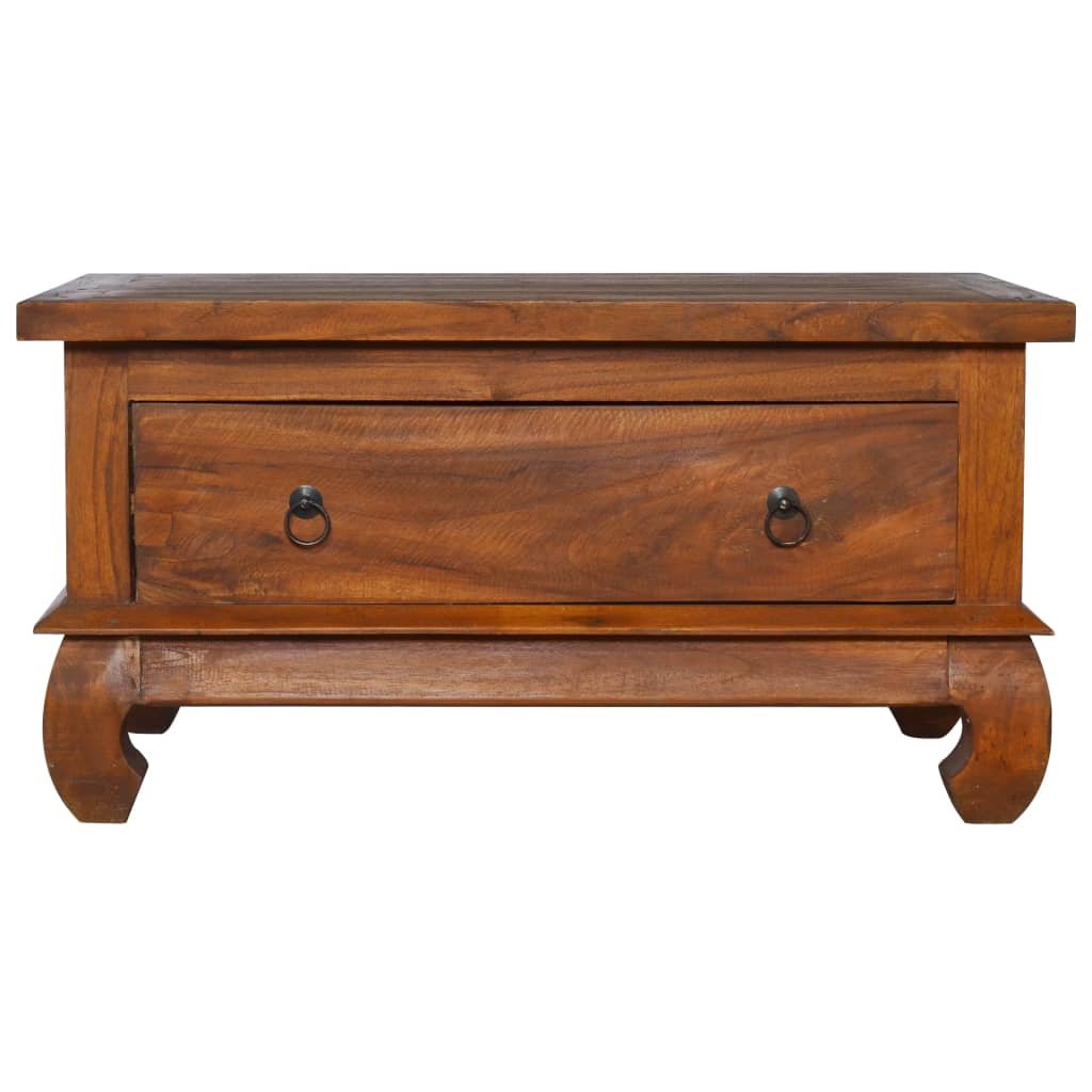 Couchtisch 80x50x40 cm Teak Massivholz