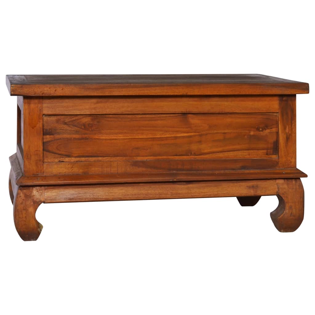 Couchtisch 80x50x40 cm Teak Massivholz
