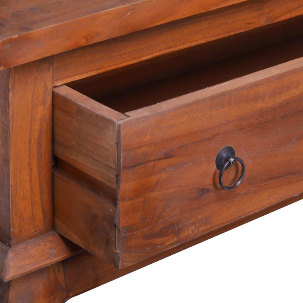 Couchtisch 80x50x40 cm Teak Massivholz