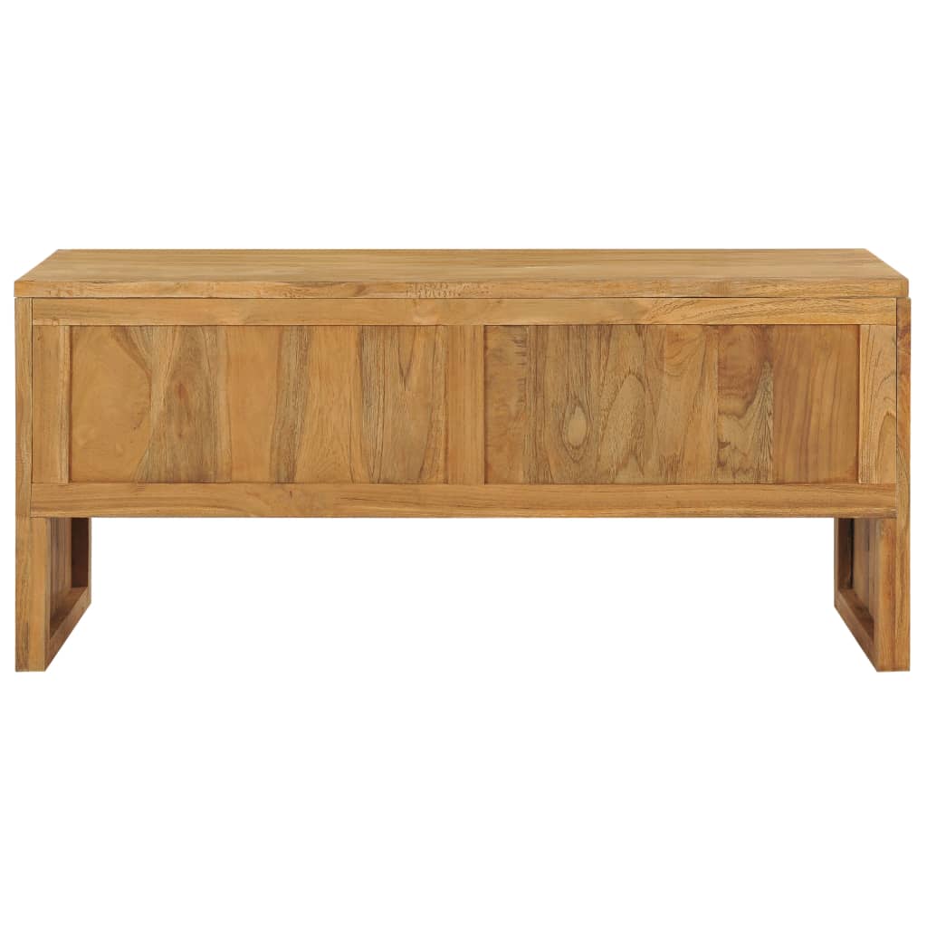 TV-Schrank 100x35x45 cm Teak Massivholz