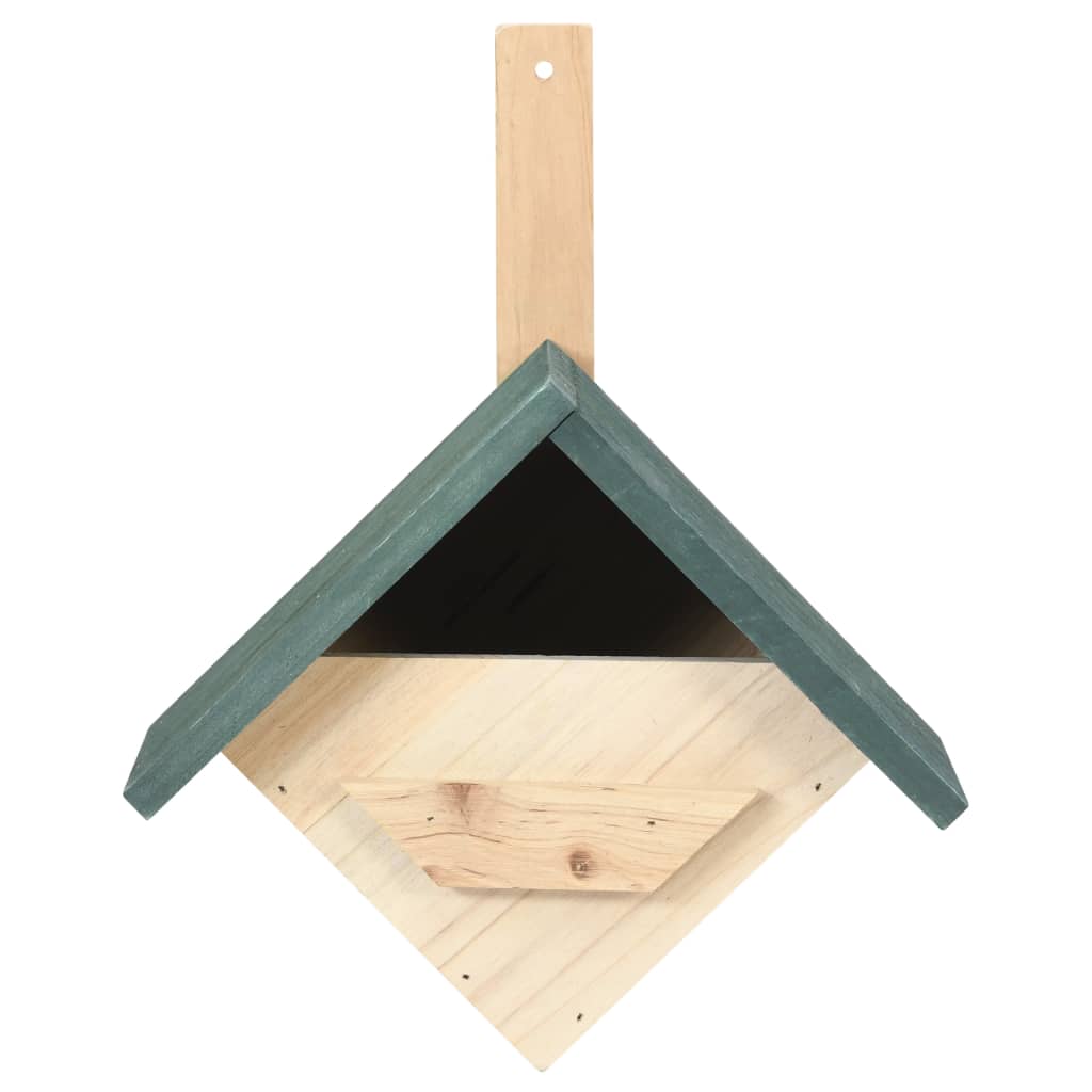 Nichoirs à oiseaux 4 pièces 24x16x30 cm bois de sapin