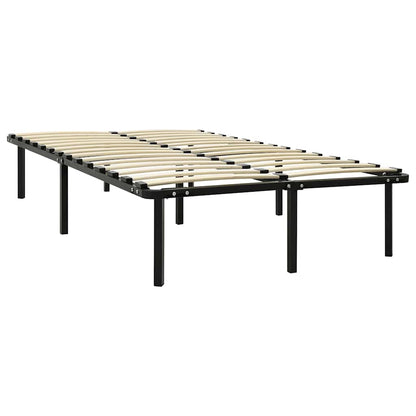 Bettgestell Schwarz Metall 140×200 cm