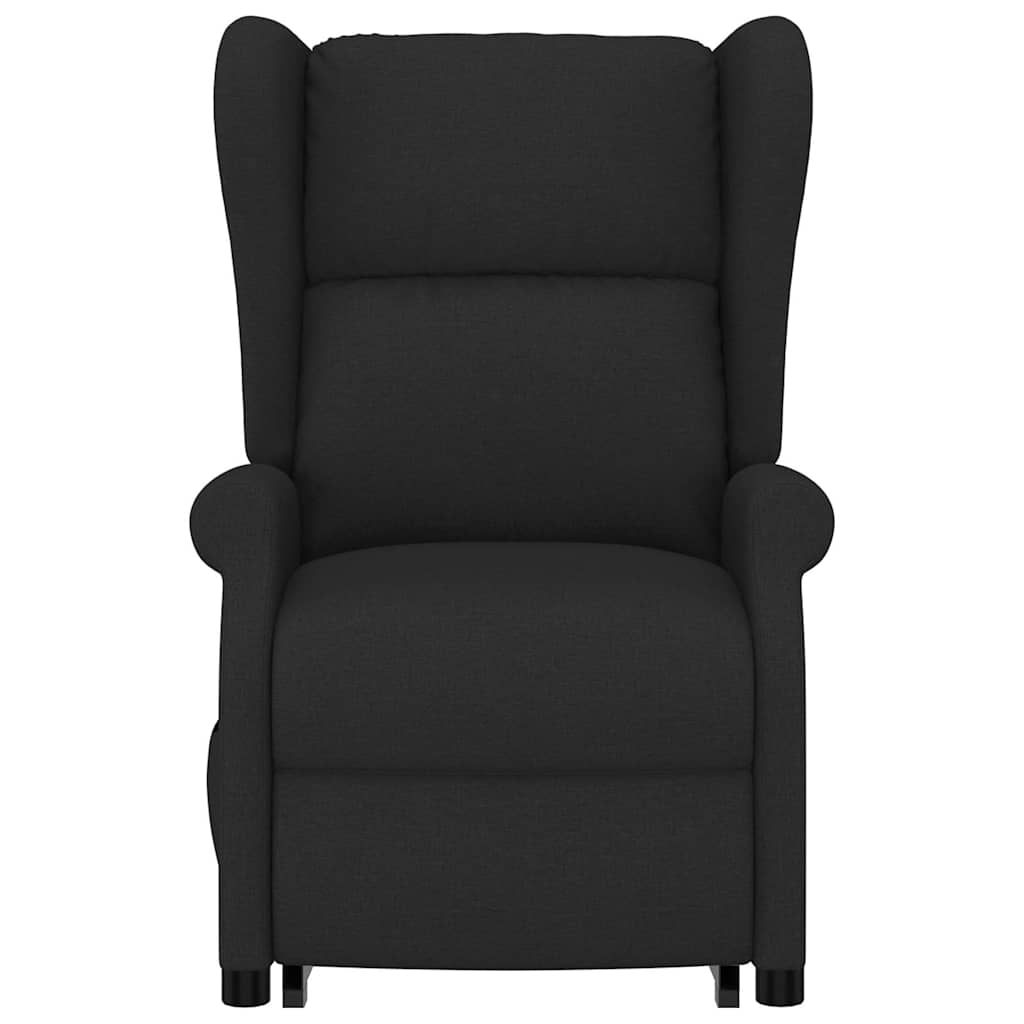 Aufstehsessel Schwarz Stoff