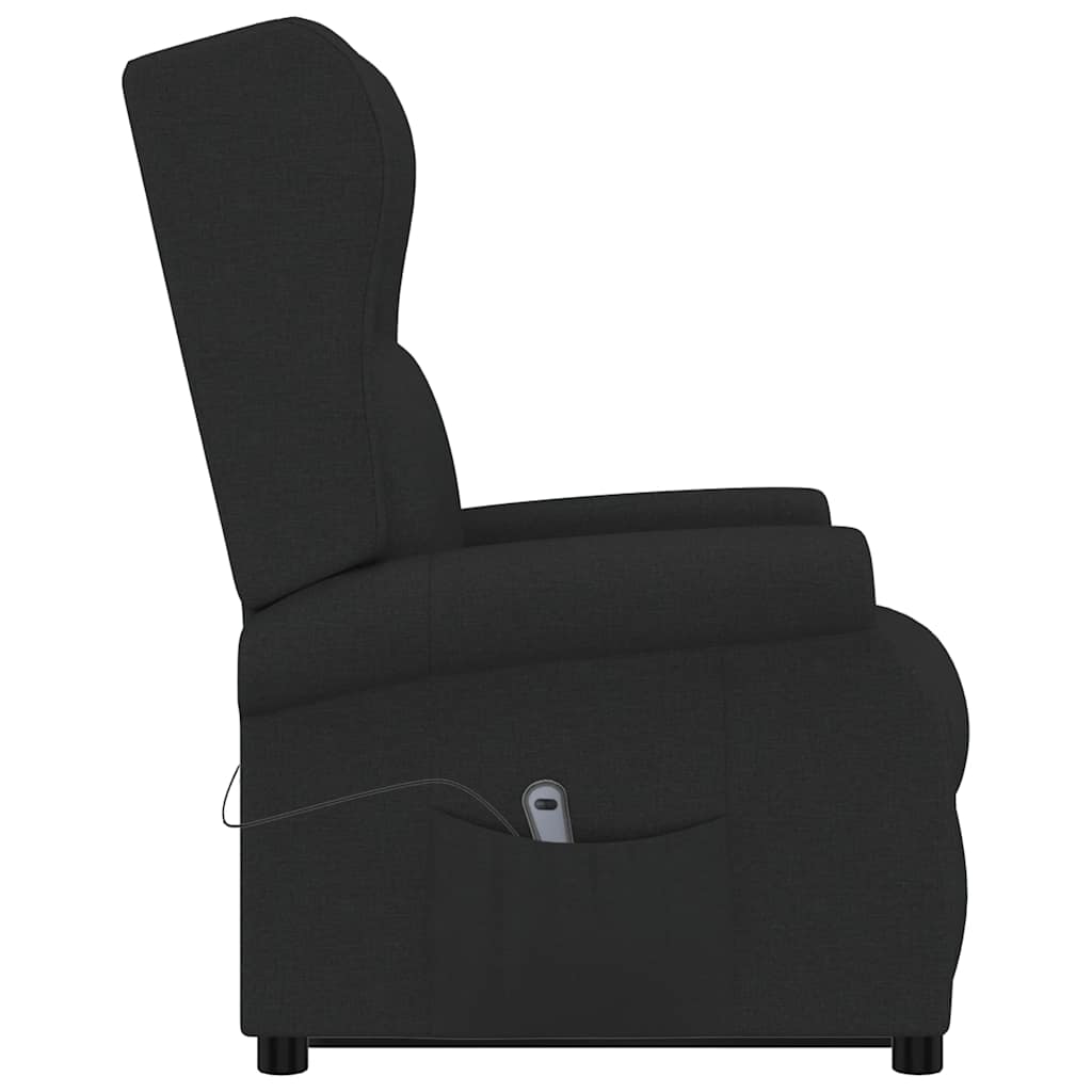 Aufstehsessel Schwarz Stoff