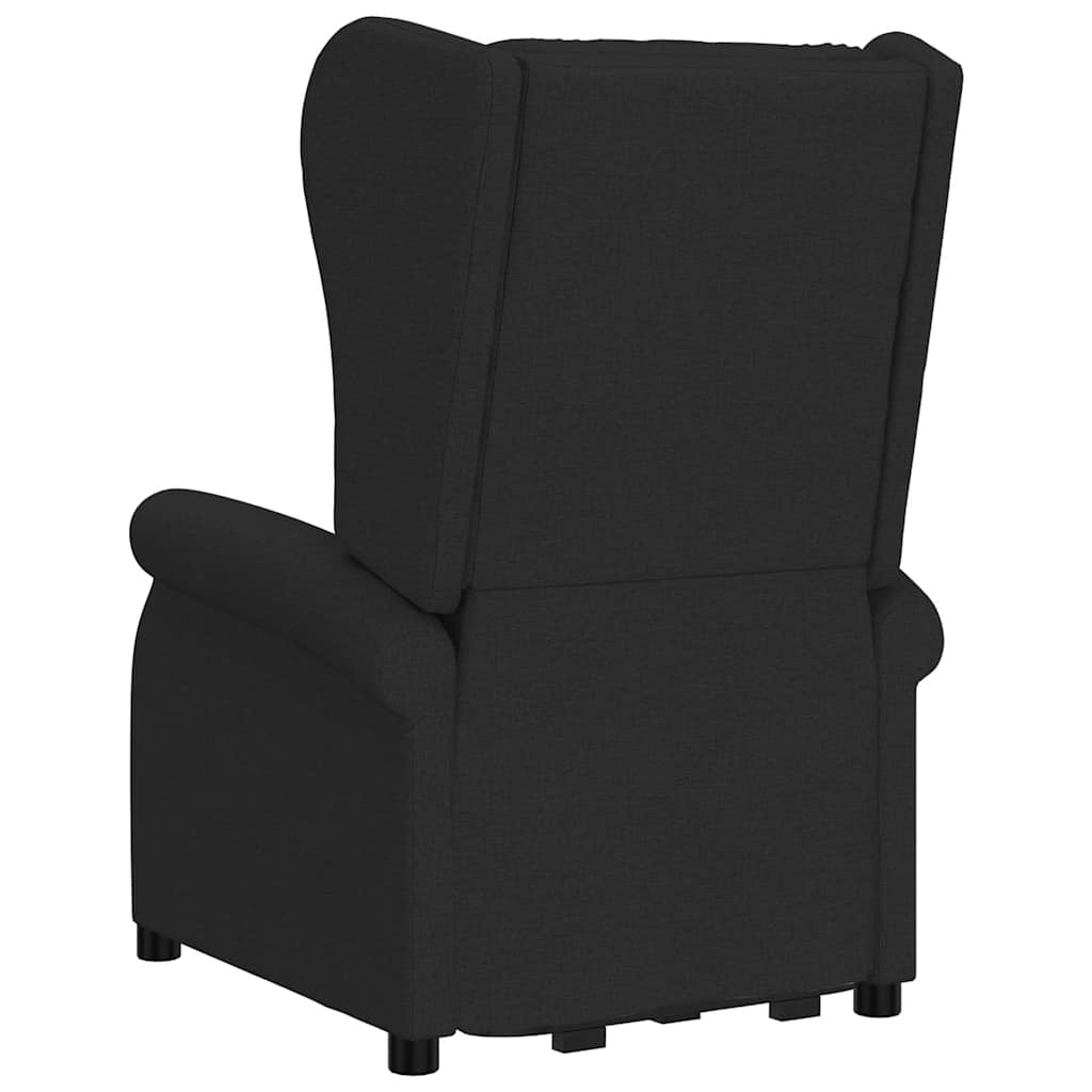 Aufstehsessel Schwarz Stoff