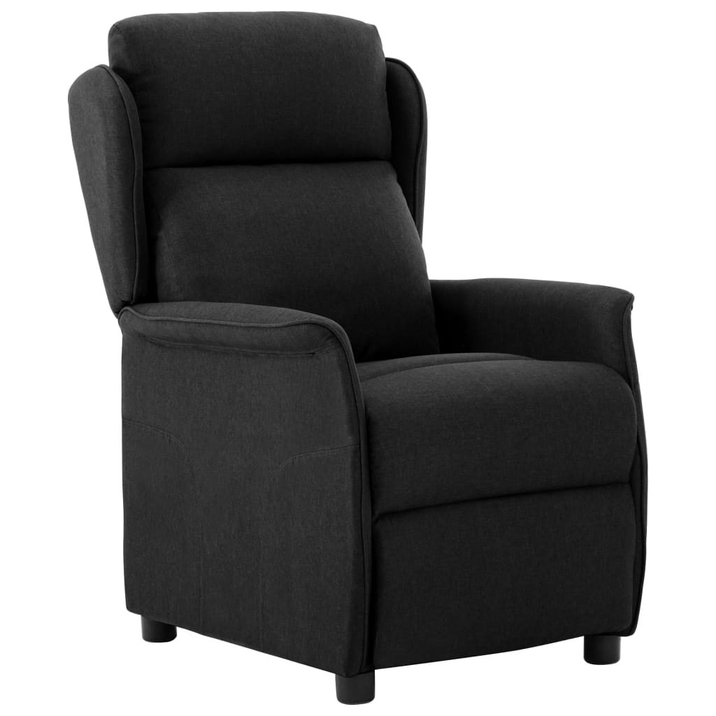 Relaxsessel Schwarz Stoff