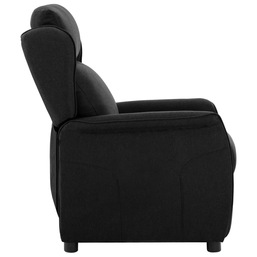 Relaxsessel Schwarz Stoff