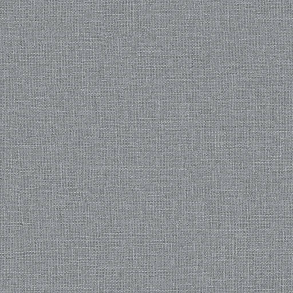 Fauteuil de relaxation tissu gris clair