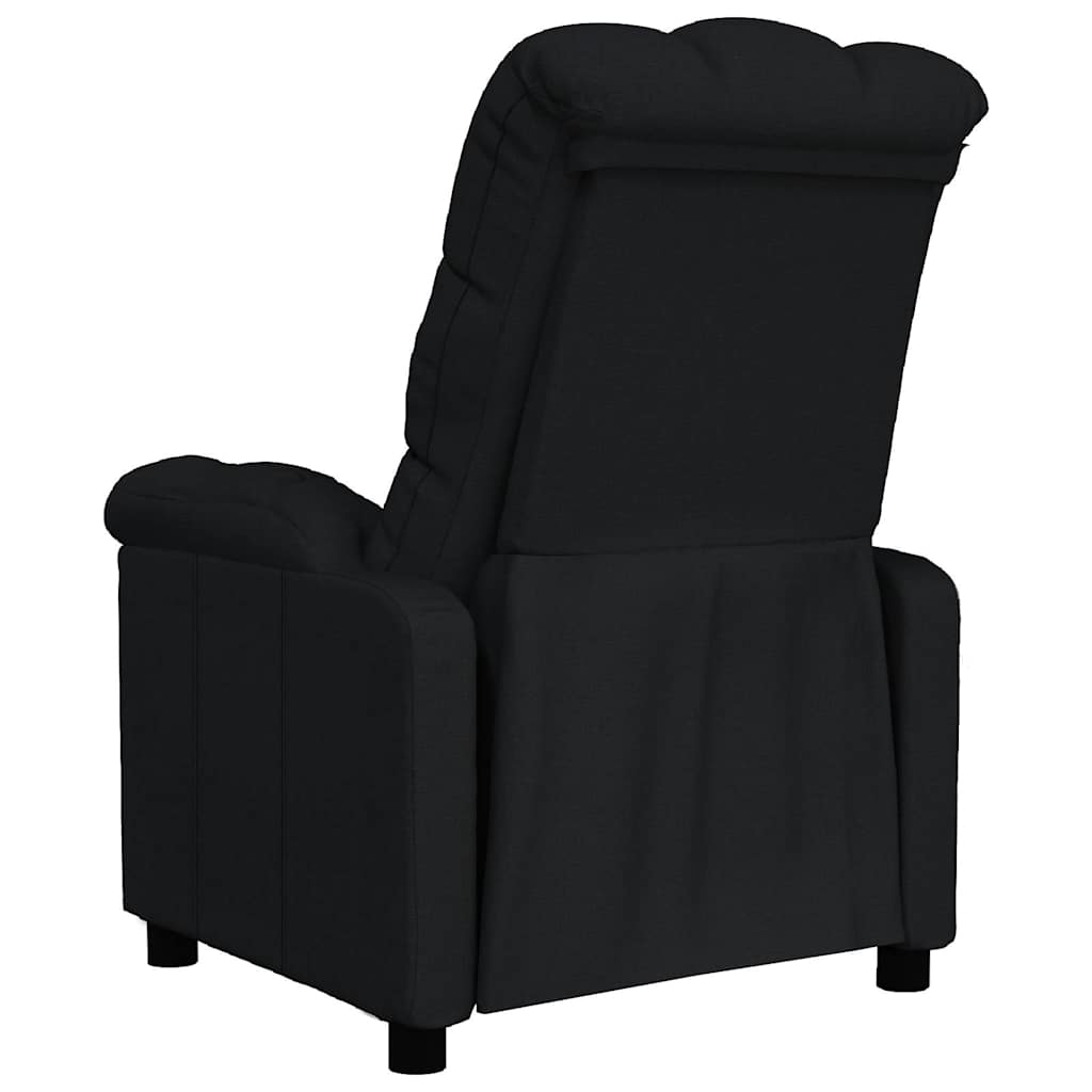 Relaxsessel Schwarz Stoff