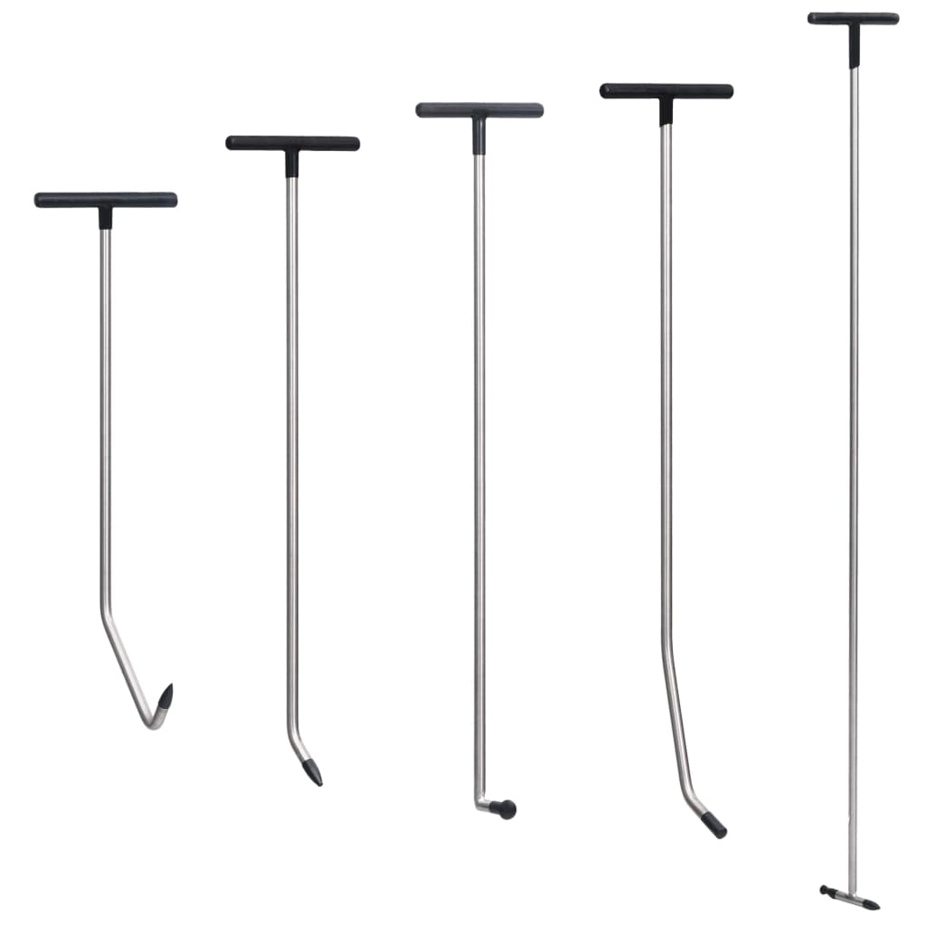 5-tlg. Ausbeulwerkzeug-Set Lackschadenfrei Edelstahl