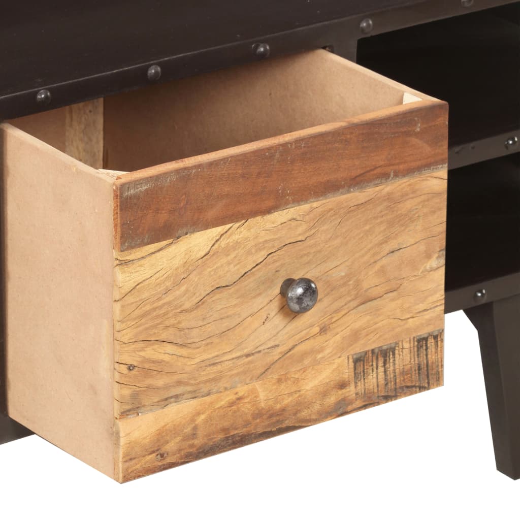 Coffee table 100x50x45 cm solid reclaimed wood