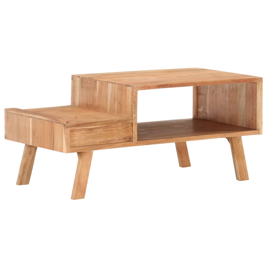 Coffee table 100 x 50 x 45 cm solid acacia wood