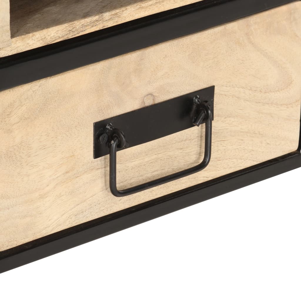 Coffee table 100×50×40 cm solid mango wood