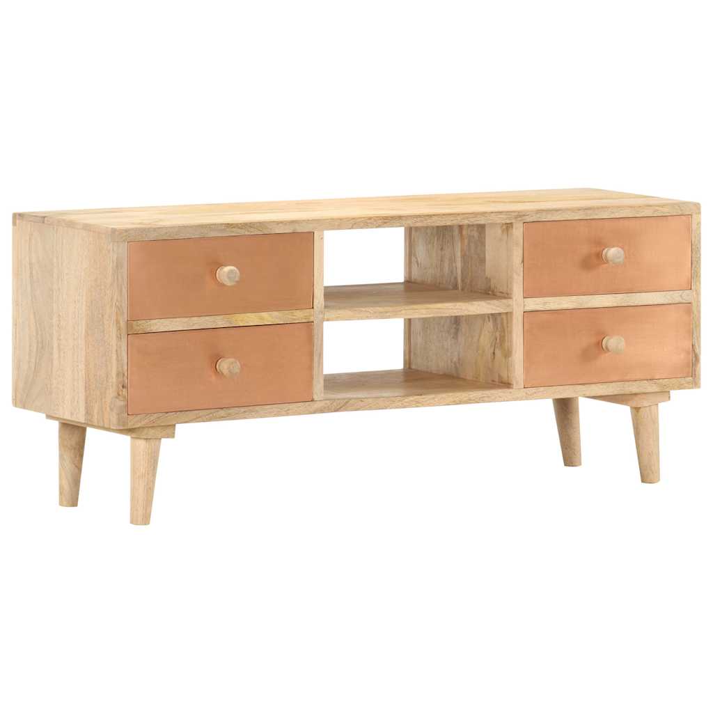 TV-Schrank 110×30×45 cm Mango Massivholz