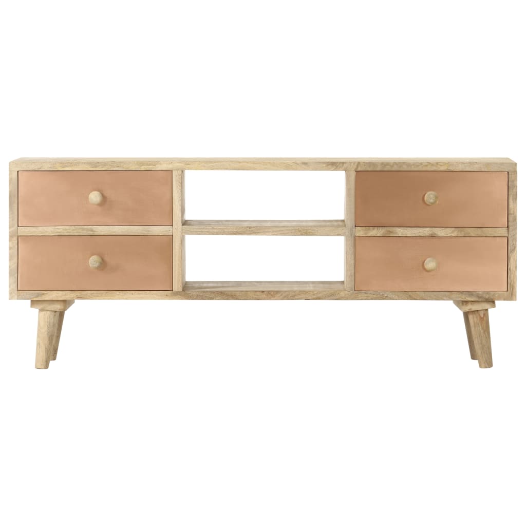 TV-Schrank 110×30×45 cm Mango Massivholz