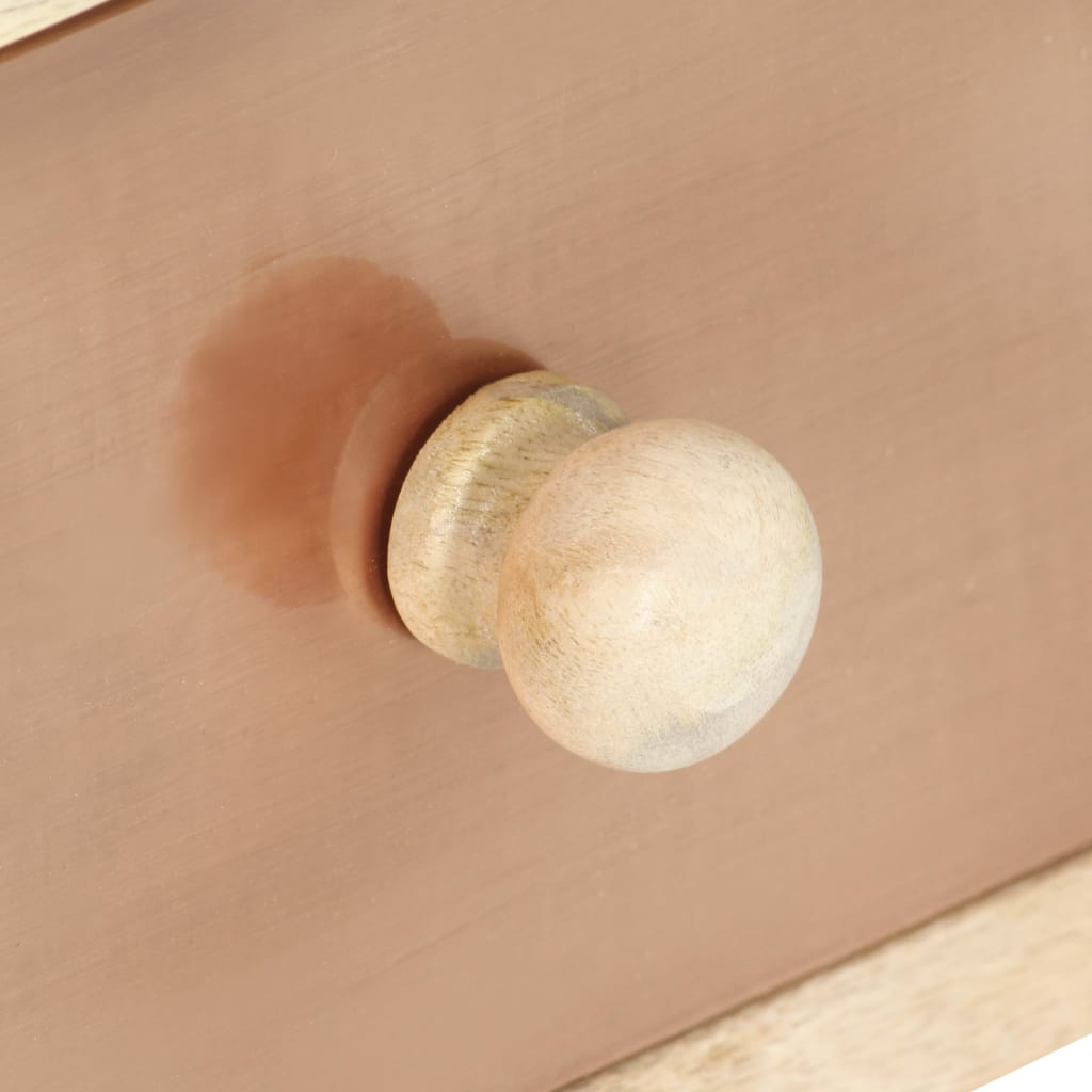 Couchtisch 118×57×45 cm Massivholz Mango