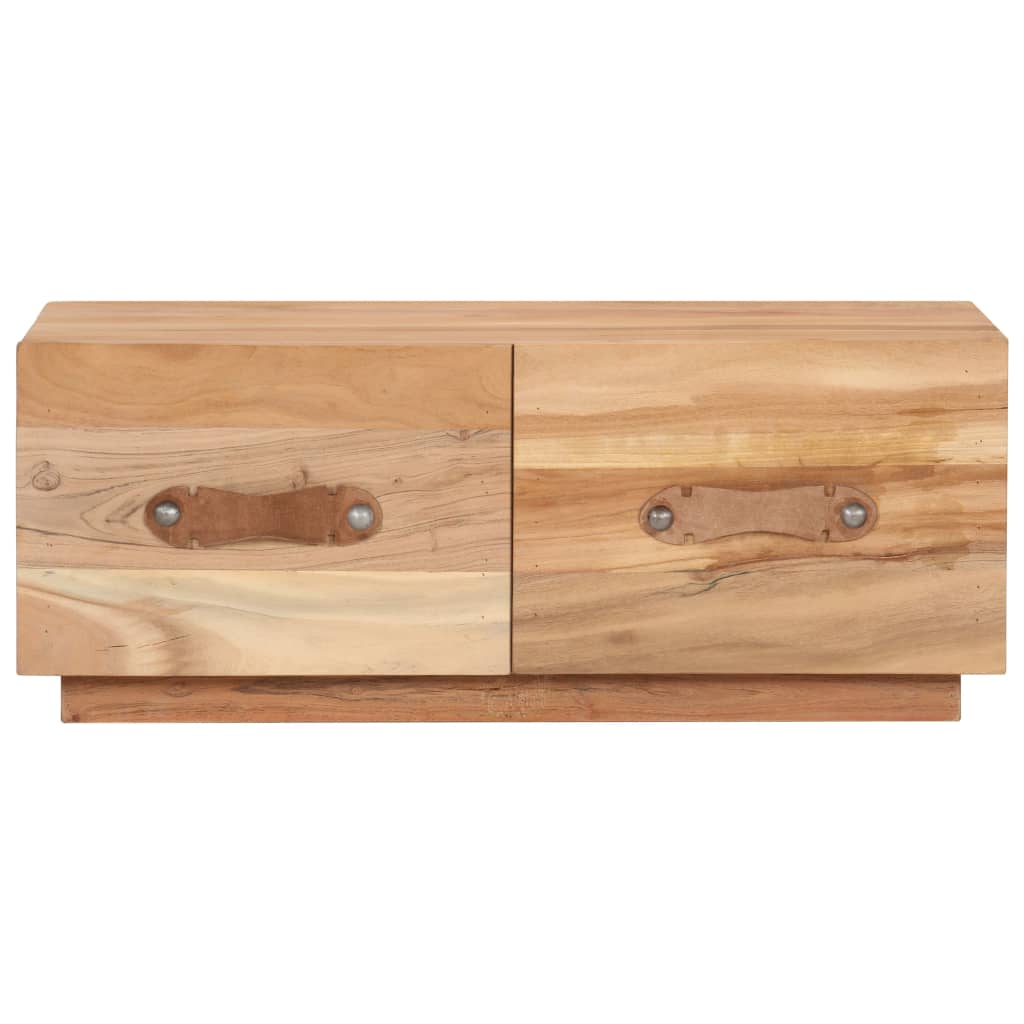 Table basse 90 x 50 x 35 cm Bois massif recyclé