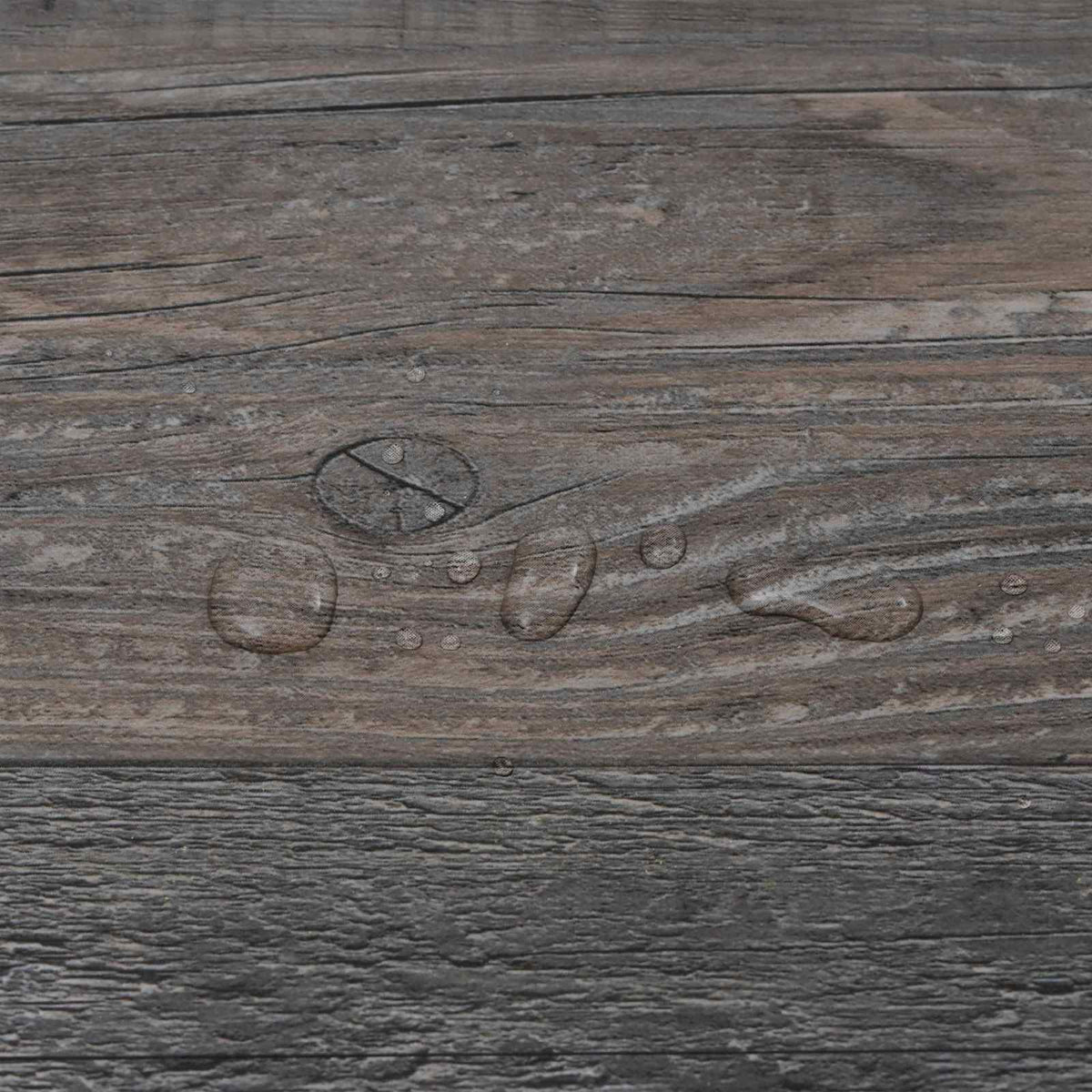Bodenplanken Industrielles Holz 5,02 m² 36 Stk. PVC