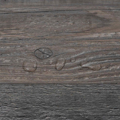 Bodenplanken Industrielles Holz 5,02 m² 36 Stk. PVC