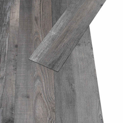Bodenplanken Industrielles Holz 5,02 m² 36 Stk. PVC