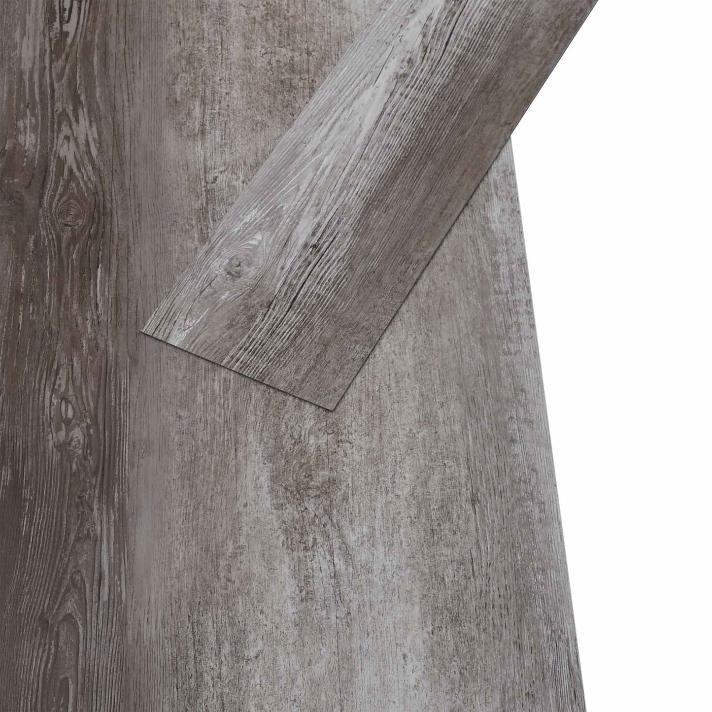 Bodenplanken Gestreiftes Holzlook 5,02 m² 36 Stk. PVC