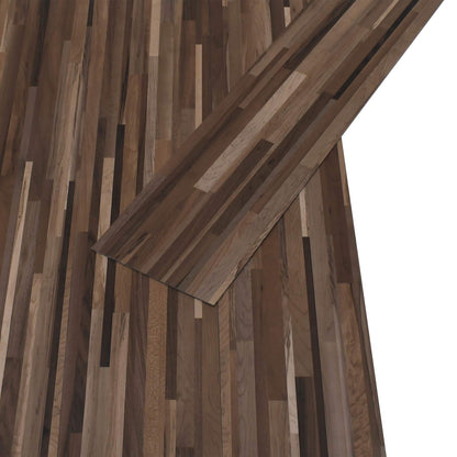 Bodenplanken Gestreiftes Braun 5,02 m² 36 Stk. PVC