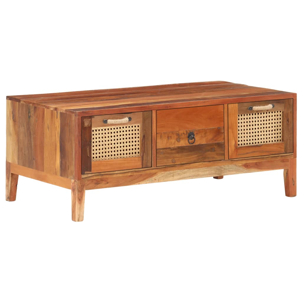 Couchtisch 100x50x40 cm Altholz Massiv