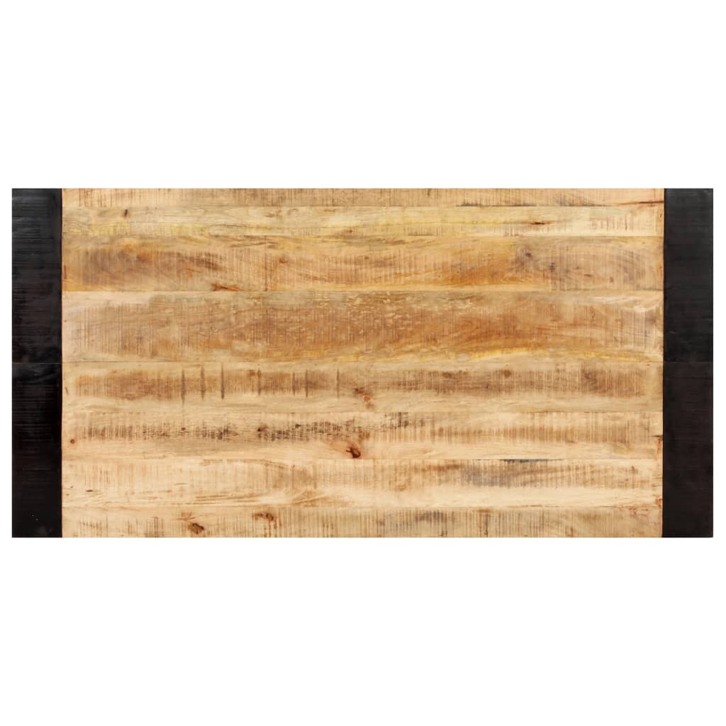 Esstisch 140x70x76 cm Raues Mango-Massivholz