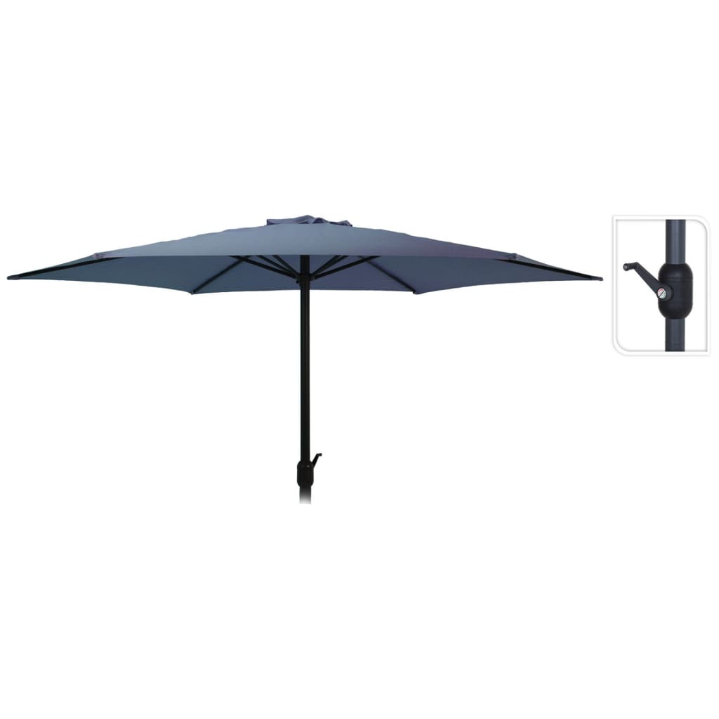 ProGarden parasol Monica 270 cm bleu foncé