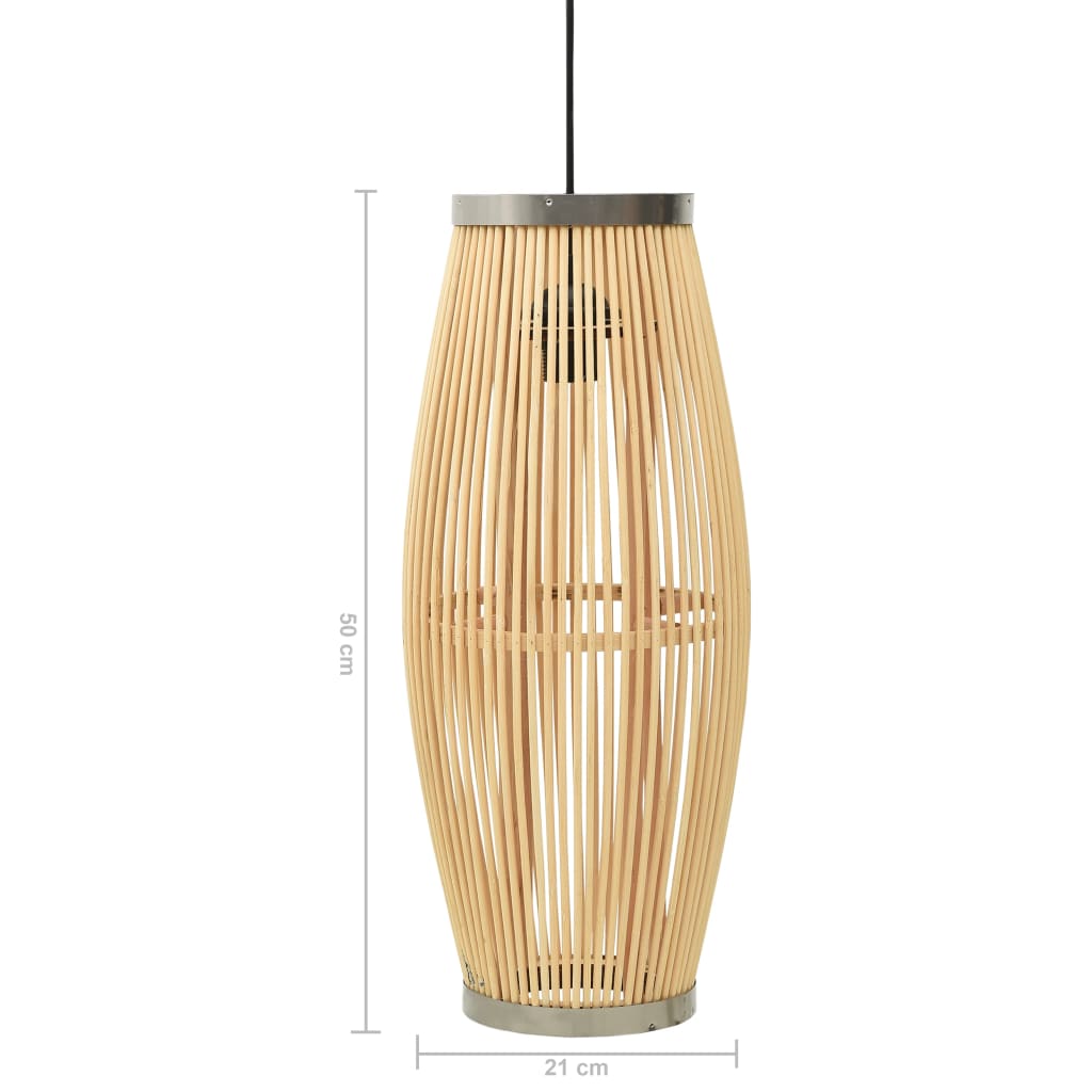 Pendelleuchte Weide 40W 21×50 cm Oval E27