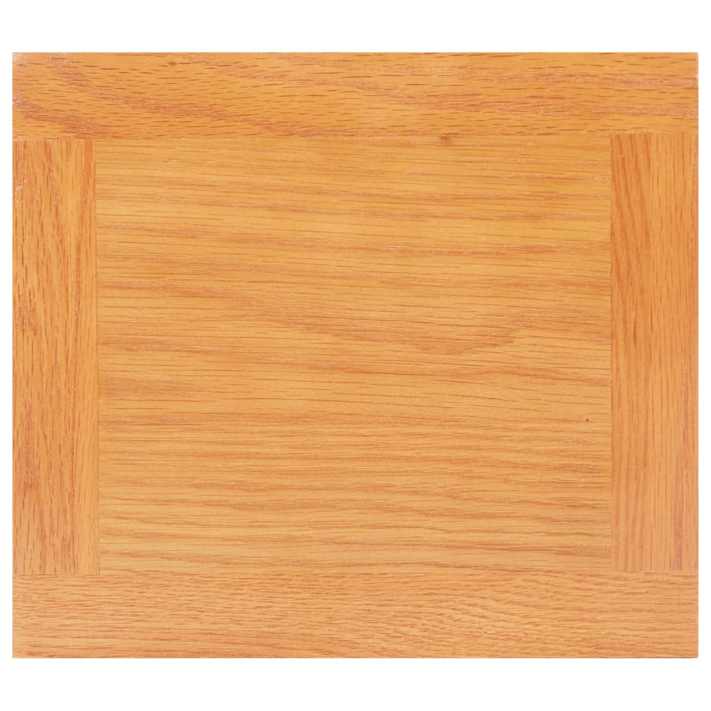 Beistelltisch 27x24x55 cm Eiche Massivholz
