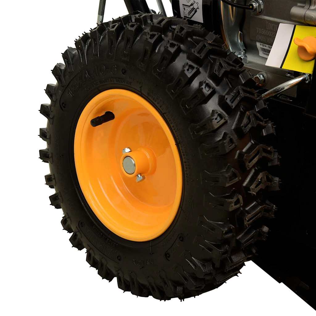 Schneefräse 6,5 PS Gelb und Schwarz