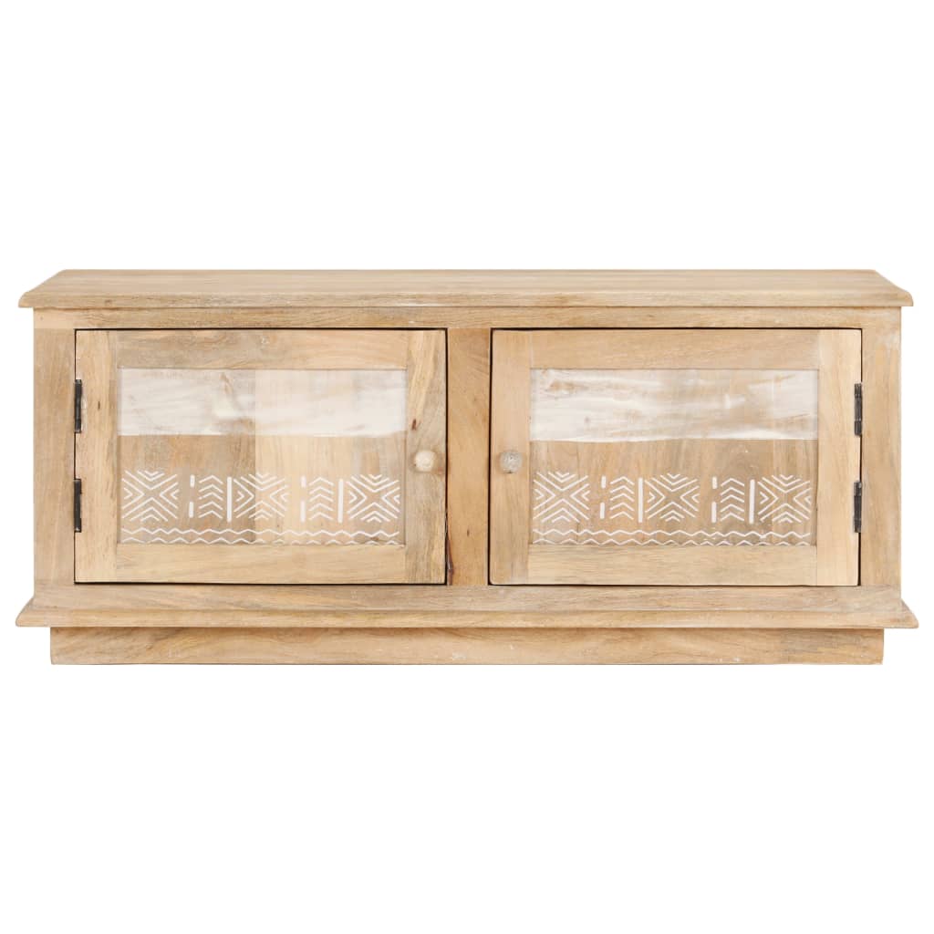 Couchtisch 90x49x37 cm Massivholz Mango