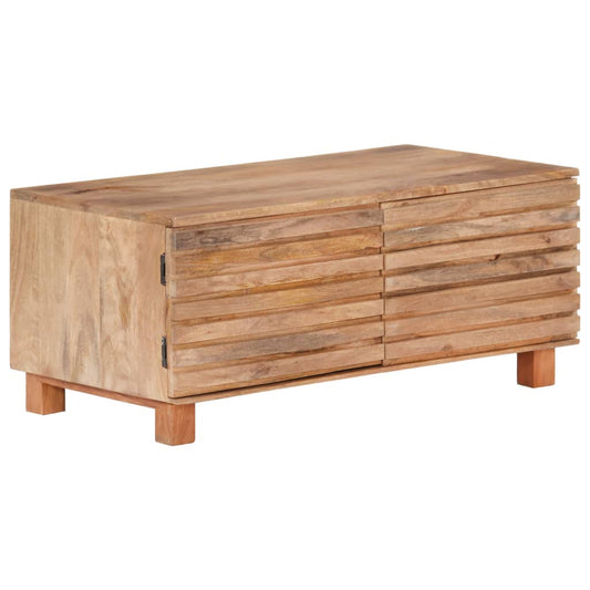 Couchtisch 90x50x40cm Massivholz Mango