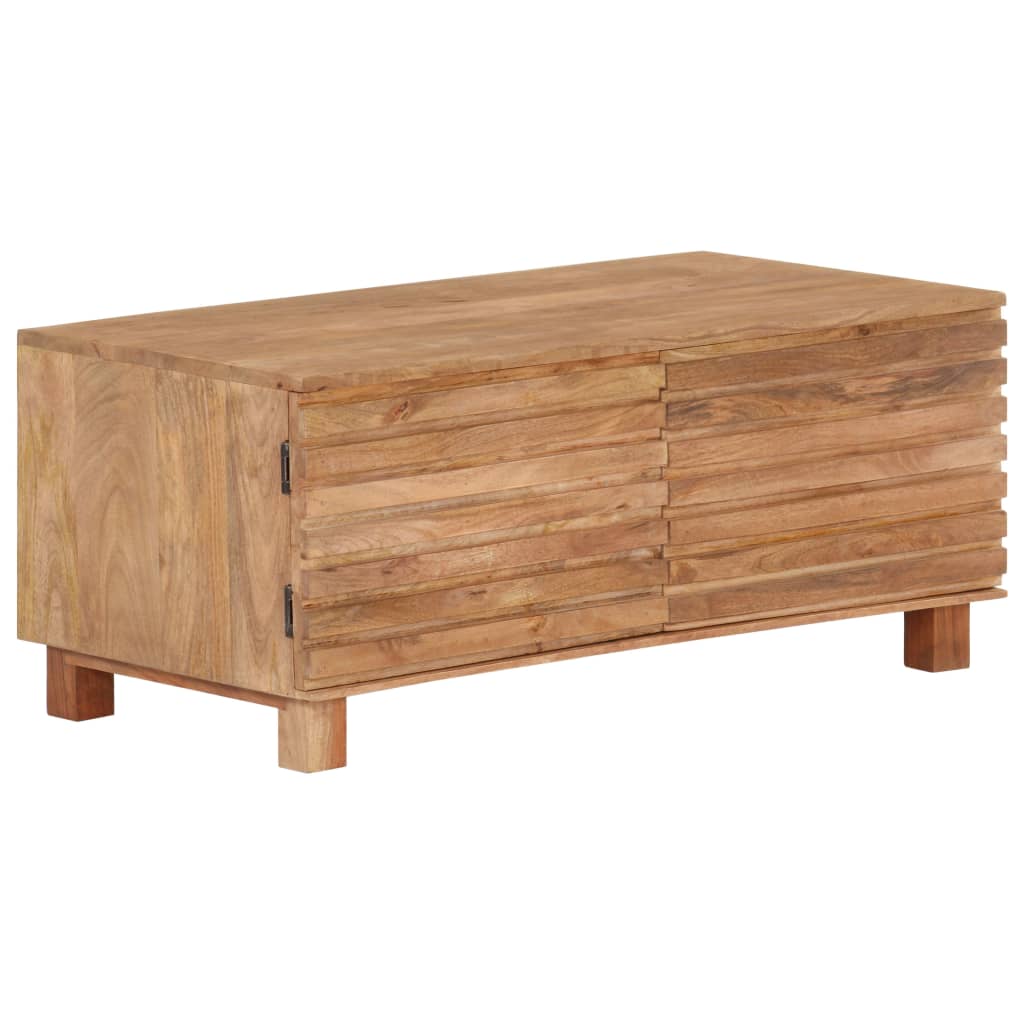 Couchtisch 90x50x40cm Massivholz Mango